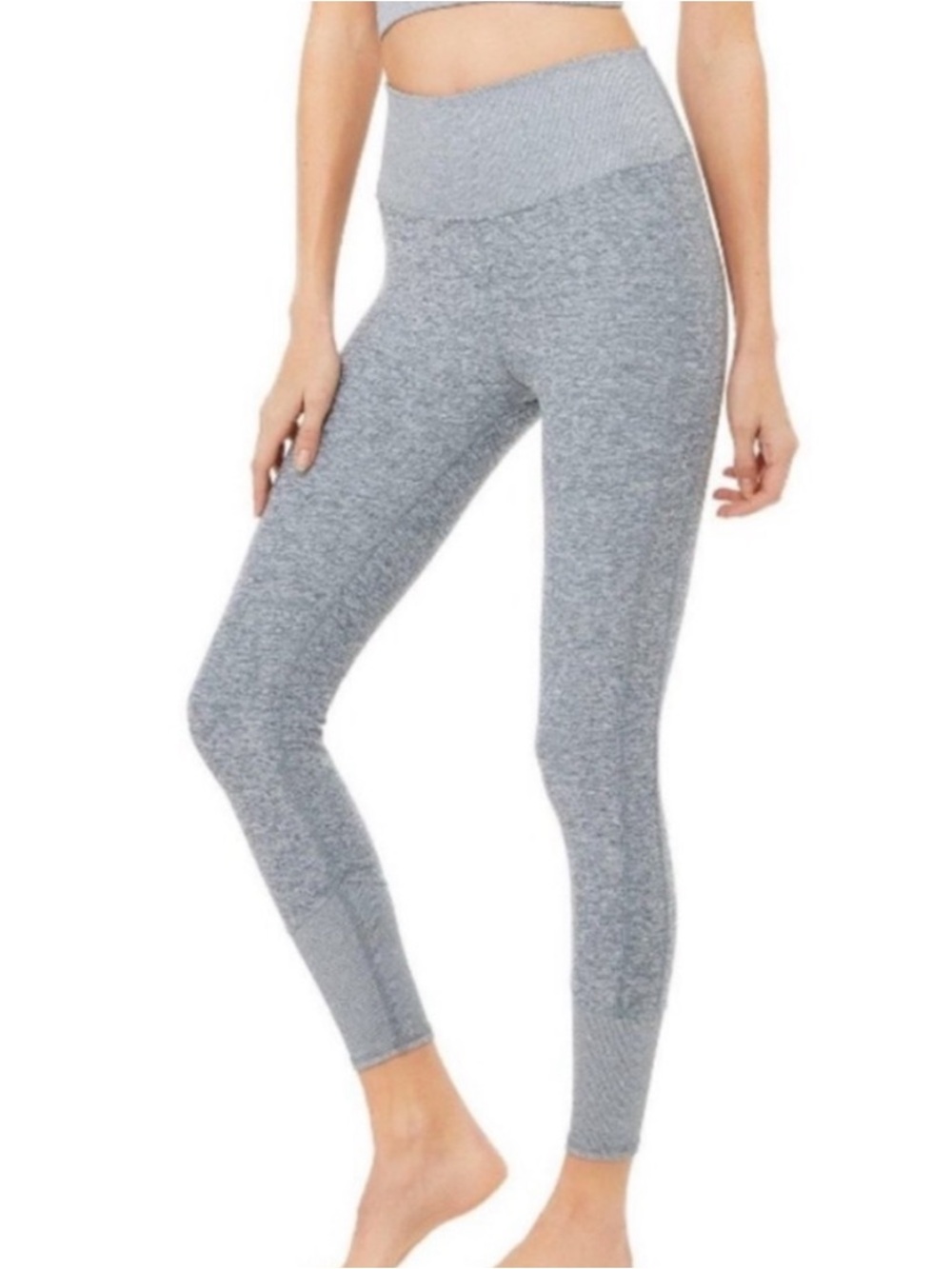 Alo yoga alo soft lounge legging heathered grey